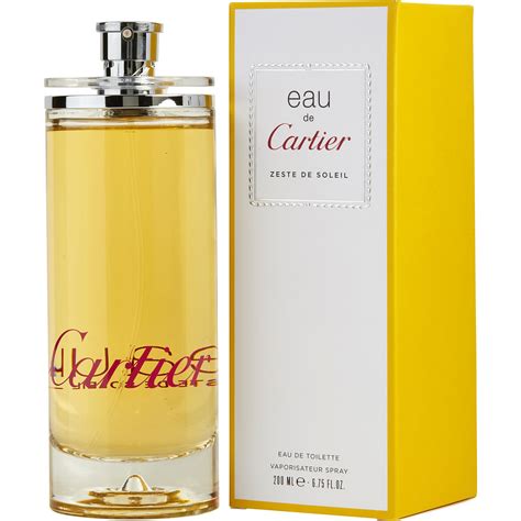 eau de cartier zeste de soleil eau de toilette spray|Eau De Cartier Zeste De Soleil Cologne by Cartier.